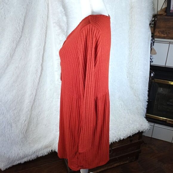 ART CLASS BURNT ORANGE GIRLS COZY HENLEY DRESS SZ.XL EUC - Picture 5 of 8